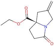 (R)-Ethyl 2-methylene-5-oxohexahydro-1H-pyrrolizine-7a-carboxylate