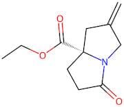 (S)-Ethyl 2-methylene-5-oxohexahydro-1H-pyrrolizine-7a-carboxylate