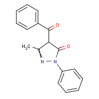 4-Benzoyl-3-methyl-1-phenyl-2-pyrazolin-5-one