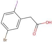 2-(5-Bromo-2-iodophenyl)acetic acid