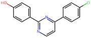 4-(4-(4-Chlorophenyl)pyrimidin-2-yl)phenol