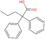 2,2-Diphenylpentanoic acid