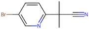 2-(5-Bromopyridin-2-yl)-2-methylpropanenitrile