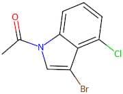 1-Acetyl-3-bromo-4-chloroindole