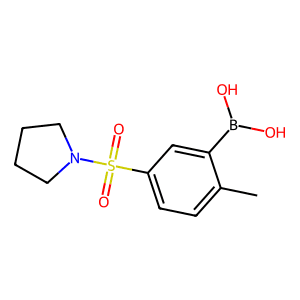 2-Methyl-5-(pyrrolidin-1-ylsulphonyl)benzeneboronic acid