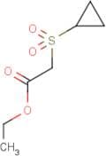 Ethyl 2-(cyclopropylsulfonyl)acetate