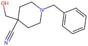 1-Benzyl-4-(hydroxymethyl)piperidine-4-carbonitrile