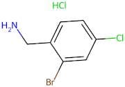 (2-Bromo-4-chlorophenyl)methanamine hydrochloride