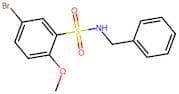 N-Benzyl-N-5-bromo-2-methoxybenzenesulphonamide