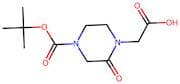 2-(4-(tert-Butoxycarbonyl)-2-oxopiperazin-1-yl)acetic acid