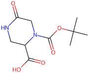 1-(Tert-butoxycarbonyl)-5-oxopiperazine-2-carboxylic acid