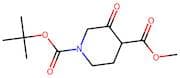 1-(tert-Butyl) 4-methyl 3-oxopiperidine-1,4-dicarboxylate