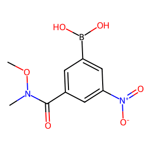 3-[(N-Methoxy-N-methylamino)carbonyl]-5-nitrobenzeneboronic acid