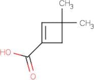 3,3-Dimethylcyclobut-1-ene-1-carboxylic acid