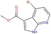 Methyl 4-bromo-1H-pyrrolo[2,3-b]pyridine-3-carboxylate