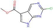 Methyl 2-chloro-7H-pyrrolo[2,3-d]pyrimidine-5-carboxylate