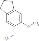1-(6-Methoxy-2,3-dihydro-1H-inden-5-yl)methanamine