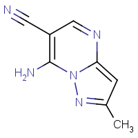 7-Amino-2-methylpyrazolo[1,5-a]pyrimidine-6-carbonitrile