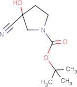 tert-Butyl 3-cyano-3-hydroxypyrrolidine-1-carboxylate