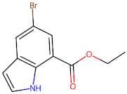 Ethyl 5-bromo-1H-indole-7-carboxylate