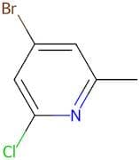 4-Bromo-2-chloro-6-methylpyridine