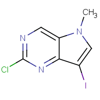 2-Chloro-7-iodo-5-methyl-5H-pyrrolo[3,2-d]pyrimidine