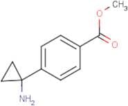Methyl 4-(1-aminocyclopropyl)benzoate