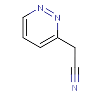 2-(Pyridazin-3-yl)acetonitrile
