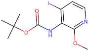 tert-Butyl (4-iodo-2-methoxypyridin-3-yl)carbamate