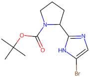 tert-Butyl 2-(5-bromo-1H-imidazol-2-yl)pyrrolidine-1-carboxylate