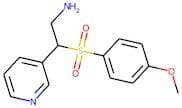 3-{2-Amino-1-[(4-methoxyphenyl)sulphonyl]ethyl}pyridine