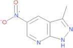 3-Methyl-5-nitro-1h-pyrazolo[3,4-b]pyridine
