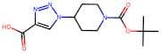 1-(1-(tert-Butoxycarbonyl)piperidin-4-yl)-1H-1,2,3-triazole-4-carboxylic acid