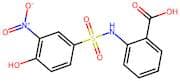 2-((4-Hydroxy-3-nitrophenyl)sulfonamido)benzoic acid