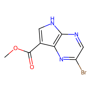 Methyl 2-bromo-5H-pyrrolo[2,3-b]pyrazine-7-carboxylate