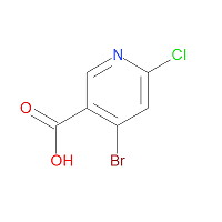 4-Bromo-6-chloronicotinic acid