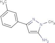 1-Methyl-3-(m-tolyl)-1H-pyrazol-5-amine
