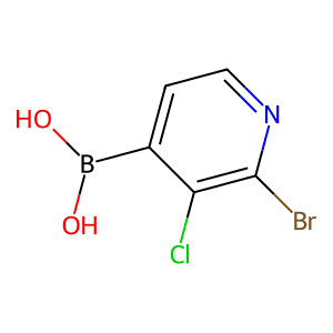 2-Bromo-3-chloropyridine-4-boronic acid
