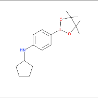 N-Cyclopentyl-4-(tetramethyl-1,3,2-dioxaborolan-2-yl)aniline