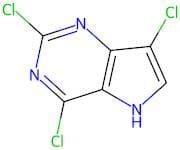 2,4,7-Trichloro-5H-pyrrolo[3,2-d]pyrimidine