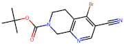 tert-Butyl 4-bromo-3-cyano-5,6-dihydro-1,7-naphthyridine-7(8H)-carboxylate