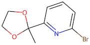 2-Bromo-6-(2-methyl-1,3-dioxolan-2-yl)pyridine