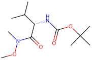 tert-Butyl N-[(2S)-1-[methoxy(methyl)amino]-3-methyl-1-oxobutan-2-yl]carbamate
