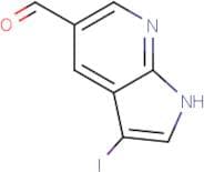 3-Iodo-1H-pyrrolo[2,3-b]pyridine-5-carbaldehyde