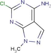 6-Chloro-1-methyl-1H-pyrazolo[3,4-d]pyrimidin-4-amine