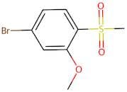 4-Bromo-2-methoxy-1-(methylsulfonyl)benzene