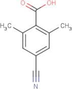 4-Cyano-2,6-dimethylbenzoic acid