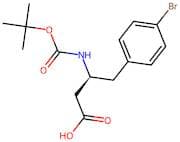 (S)-4-(4-Bromophenyl)-3-((tert-butoxycarbonyl)amino)butanoic acid