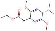 ethyl 2-((5R)-5-isopropyl-3,6-dimethoxy-2,5-dihydropyrazin-2-yl)acetate