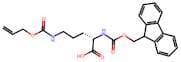 (S)-2-((((9H-Fluoren-9-yl)methoxy)carbonyl)amino)-5-(((allyloxy)carbonyl)amino)pentanoic acid